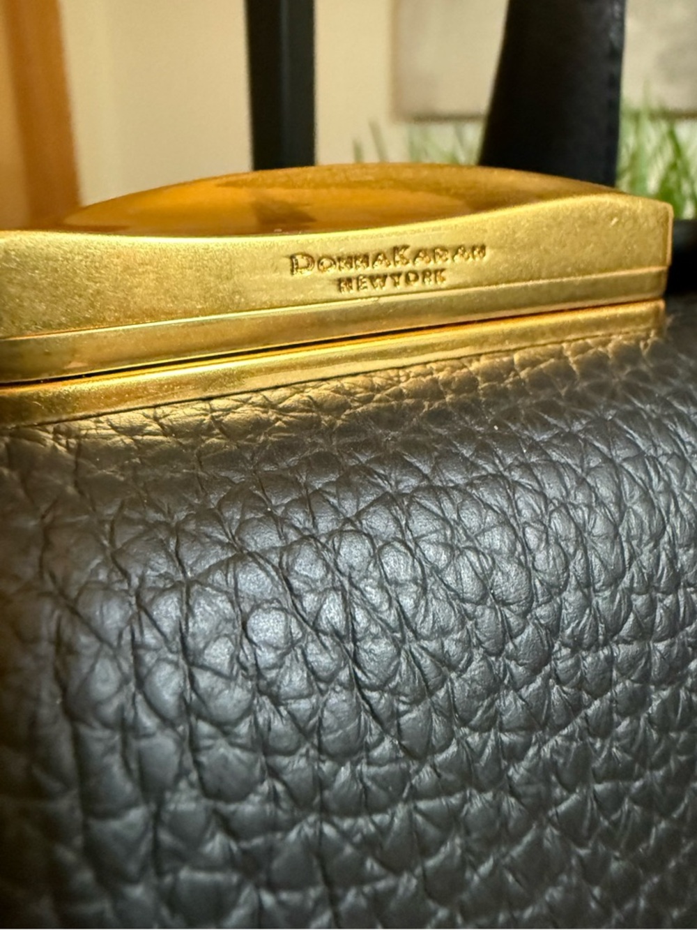 Donna Karen Amagansett Leather Satchel - Picture 5 of 7